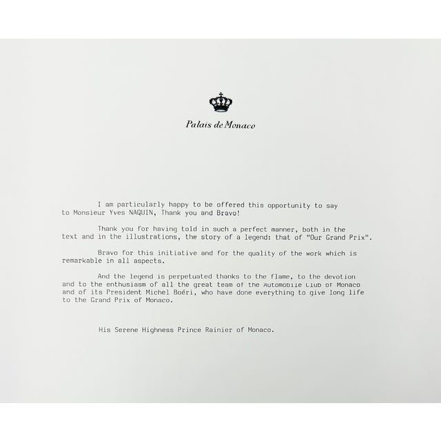 Animal Skin Le Grand Prix Automobile De Monaco: Story of a Legend (1929–1960) by Yves Naquin Limited Edition For Sale - Image 7 of 15