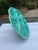 1940s French Gien Turquoise Majolica Oyster Plate For Sale - Image 9 of 13