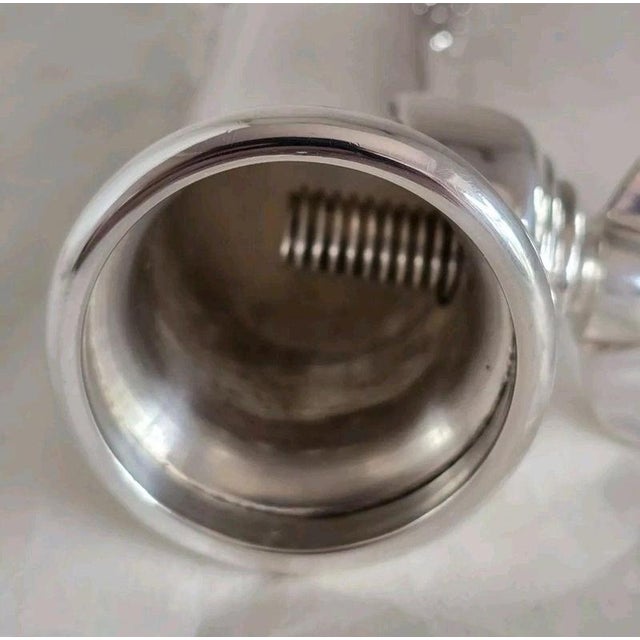 Sterling Silver Pierced Posy Holder by Hugh Crawshaw, Sheffield, 2004 For Sale - Image 13 of 18