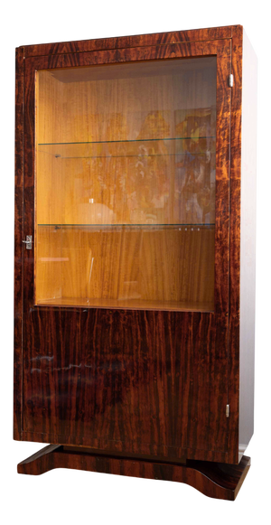 French Art Deco Display Cabinet, 1930s