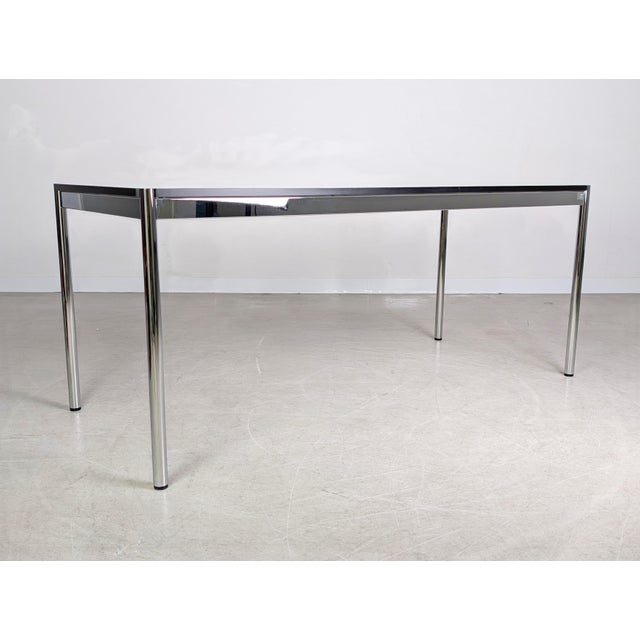 White Dining Table from USM Haller For Sale - Image 9 of 13