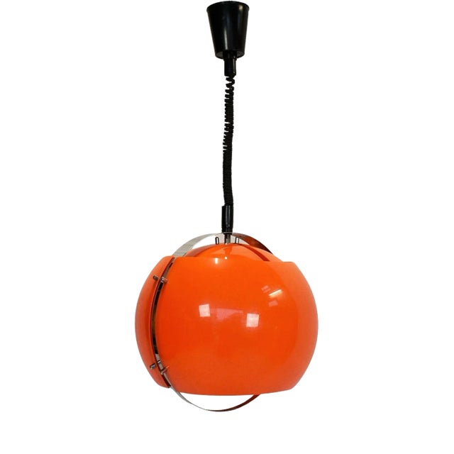 Mid-Century Pendant by Harvey Guzzini, 1970s For Sale