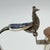 1970s Wolmar Castillo "Peacock" Creamer, Sugar Pot & Ladle W/ Malachite & Lapis Inlay For Sale - Image 16 of 18