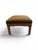 Mid 20th Century Vintage Sculptural Arched Leg Brown Velvet Ottoman - Mid-Century Modern Stool For Sale - Image 5 of 5