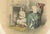Bülow, Set of Three Romantic Courtship & Social Satire, 1850, Lithograph For Sale - Image 11 of 14