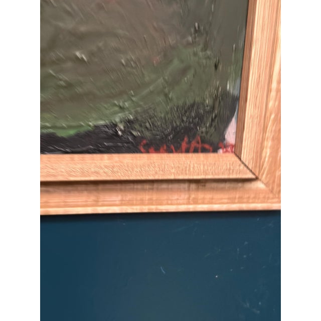 Curt Agge, Composition, 1959, Oil on Canvas, Framed For Sale - Image 7 of 15