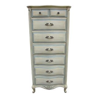 White Furniture French Lingerie Chest For Sale