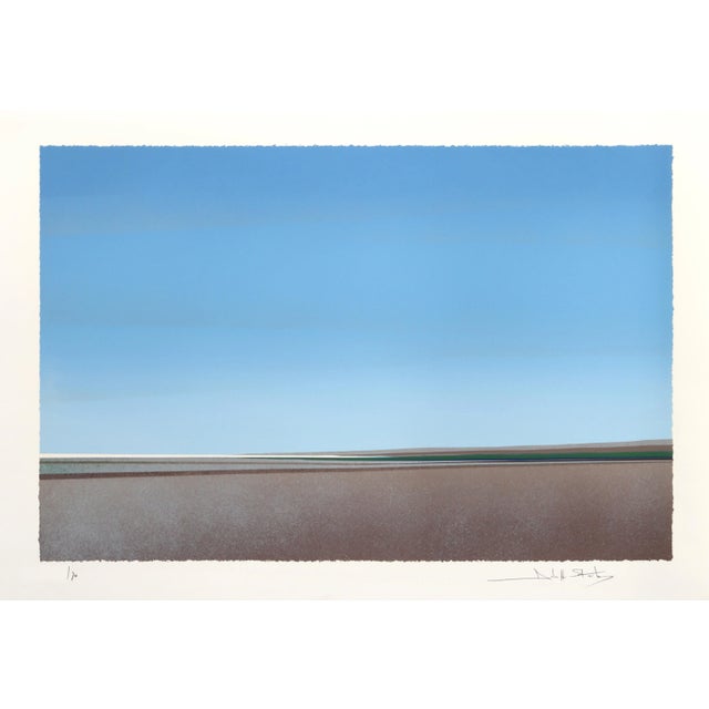 Blue Sky - John Stritch, Screenprint For Sale - Image 4 of 4