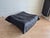 Togo Sofa with Pouf in Black Leather by Michel Ducaroy for Ligne Roset, Set of 2 For Sale - Image 6 of 12
