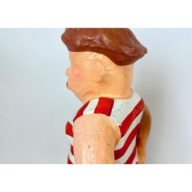 French Papier-Mâché Bathers, 1960s, Set of 2 For Sale - Image 10 of 12