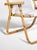 Folding Bamboo Chair, Italy, 1960s For Sale - Image 4 of 5