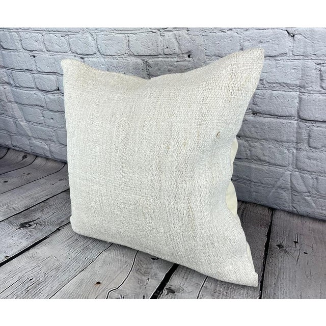 Vintage Pillow Case Turkish Hemp Pillow Decorative Hemp Pillow Dry cleaning only. PILLOW INSERT IS NOT INCLUDED