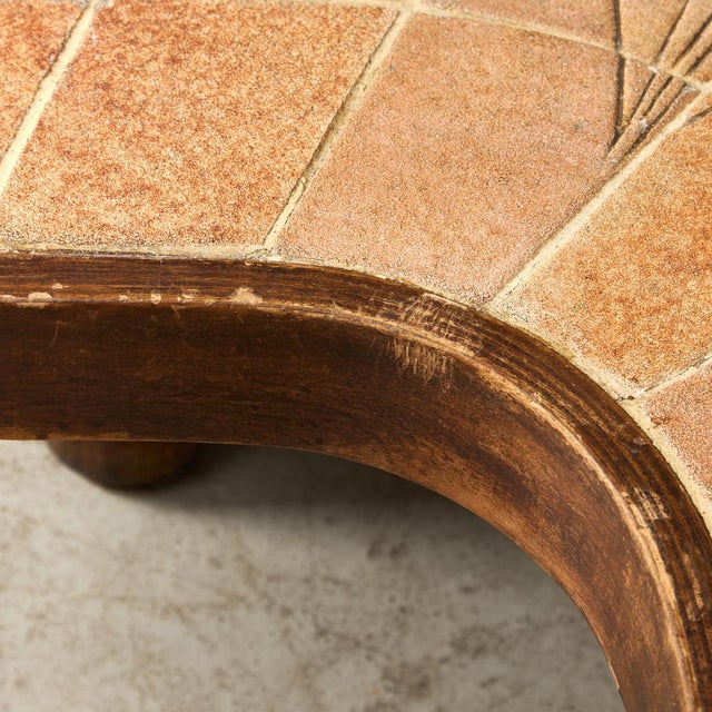 Barrois Ceramic Top Coffee Table For Sale - Image 5 of 18