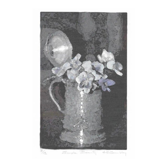 A. E. Crumbley Floral Still lIfe Print For Sale