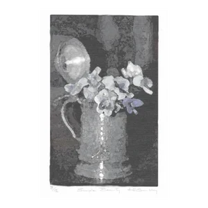A. E. Crumbley Floral Still lIfe Print