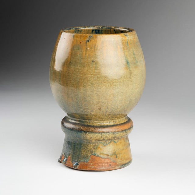 Glazed Stoneware Ceramic Vase by Abbé Pacton, 1890s For Sale - Image 3 of 5