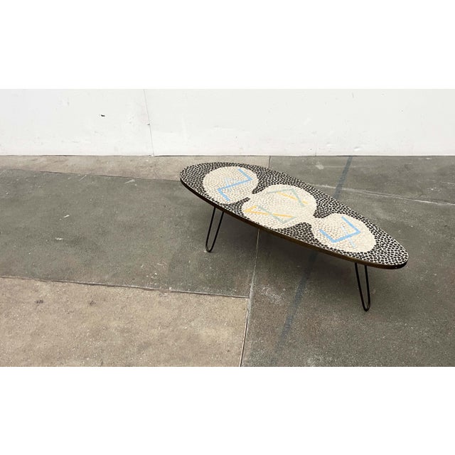 Mid-Century German Mosaic Couch Table from Berthold Müller Oerlinghausen, 1960s For Sale - Image 10 of 18