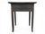 Dark Lacquered Fir Side Table For Sale - Image 11 of 13