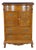 1990s Lexington Victorian Sampler Collection Oak 391-307 Door Chest Tall Dresser 52" For Sale