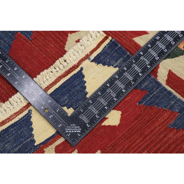 Late 20th Century Vintage Persian Shiraz Kilim Rug - 01'11 X 02'11 For Sale - Image 5 of 9