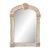 Vintage Maitland-Smith Style Tessellated Stone Arched Wall Mirror For Sale