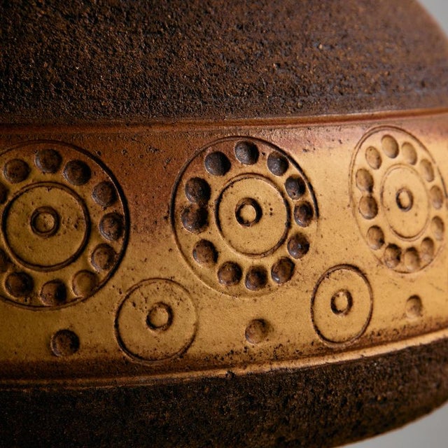 1970s Vintage Danish Ceramic Pendant Light, 1970s For Sale - Image 5 of 12