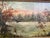 Early 19th Century Lake & Woods Landscape Oil Painting With Deer and Birds For Sale - Image 4 of 12