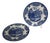 Late 20th Century Royal Stafford Blue and White Dinnerware Plates - Set of 3 For Sale