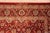 Nazmiyal Collection Red Floral Vintage Persian Qum Silk Runner Rug For Sale - Image 4 of 7