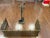 Vintage 19th Century English 5-Piece Ornate Brass Pierced Fireplace Fender and Tool Companion Set For Sale - Image 9 of 12