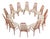 Vintage Eva Dining Chairs by Niels Koefoed for Koefoeds Hornslet, 1960s, Set of 12 For Sale