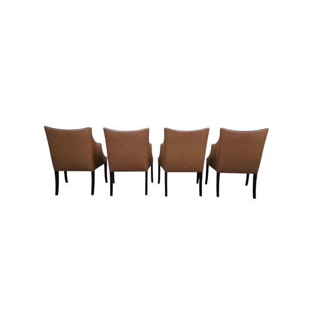 Donghia Vintage Contemporary Serpentine Chairs by Donghia - 4 For Sale - Image 4 of 11