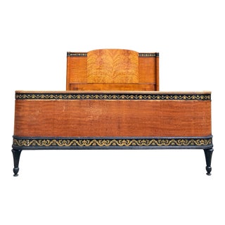 Swedish Art Deco Full Bedframe For Sale