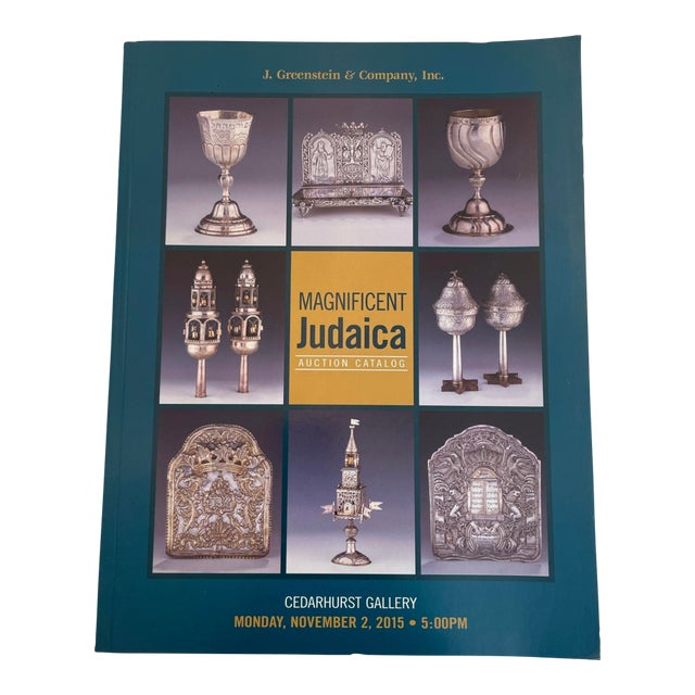 Magnificent Judaica Auction Catalog, Cedarhurst Gallery May 2016 For Sale