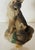 Vintage Wolf Figurines as Lamp Finials - a Pair For Sale - Image 4 of 5