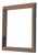 Vintage Peach Smoked Beveled Mirror, 1970s For Sale