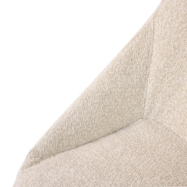 1950s Armless Armchair in Chenille Upholstery, Italy, 1950s For Sale - Image 5 of 7