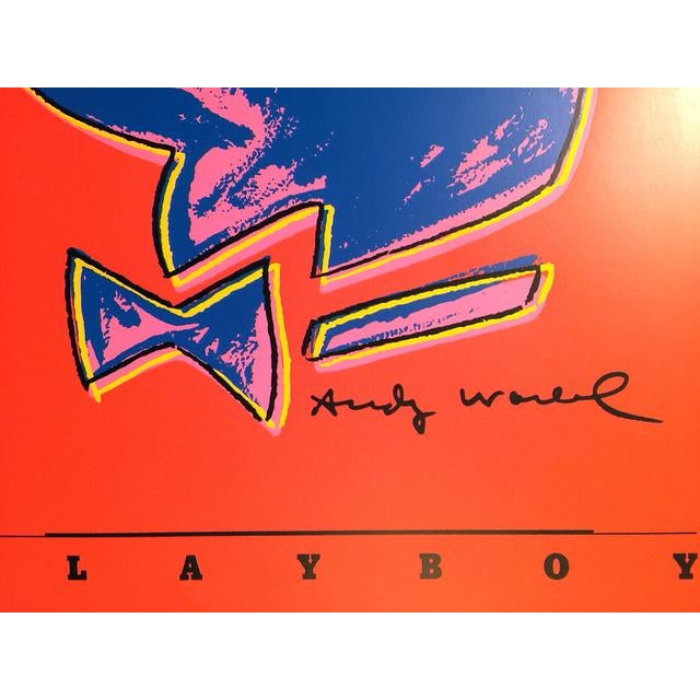 Andy Warhol American, 1928–1987 Andy Warhol Playboy 35th Anniversary Poster Original Print, 1989 For Sale In Los Angeles - Image 6 of 7