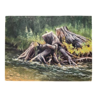 Don Dernovich Tenacity Oil on Panel For Sale