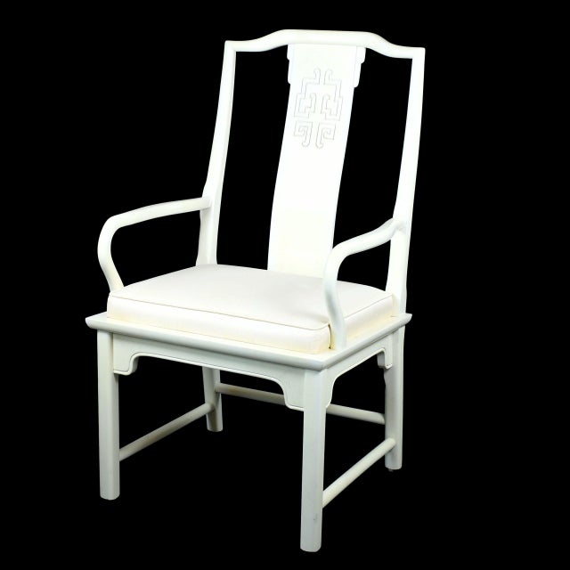 Late 20th Century Late 20th Century Set of 8 Ming Style Chairs by Century For Sale - Image 5 of 6