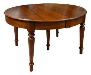 Antique Louis Philippe Neapolitan Extendable Table in Walnut