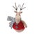 Add a cozy, festive charm to your Christmas tree with this adorable set of Plush Deer with Sweater Ornaments. Each...