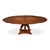 2020s Round Walnut Dining Table - 84" For Sale - Image 5 of 11