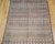 Antique Uzbek Tribal Soumak Kilim, Handwoven Stripe Pattern, Brown & Gold, 4x7 For Sale - Image 10 of 16