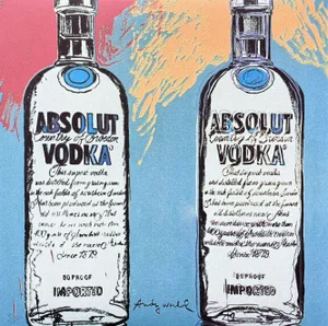 After Andy Warhol, Absolut Vodka, 1980s, Print