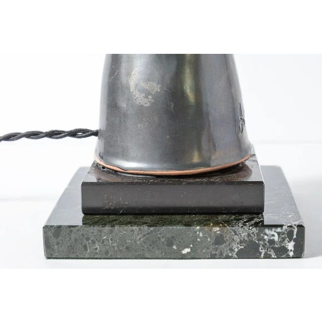 Rare Table Lamp Signed by Artist, Jean Marais (Jean Marais 1913-1998) For Sale - Image 10 of 12