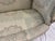 Vintage French Louis XV Style Painted Bergère Settee For Sale - Image 15 of 15