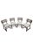 MCM Attributed to John Wisner for Ficks Reed Rattan & Bamboo Dining Chairs, Set of 6 For Sale In Chicago - Image 6 of 12