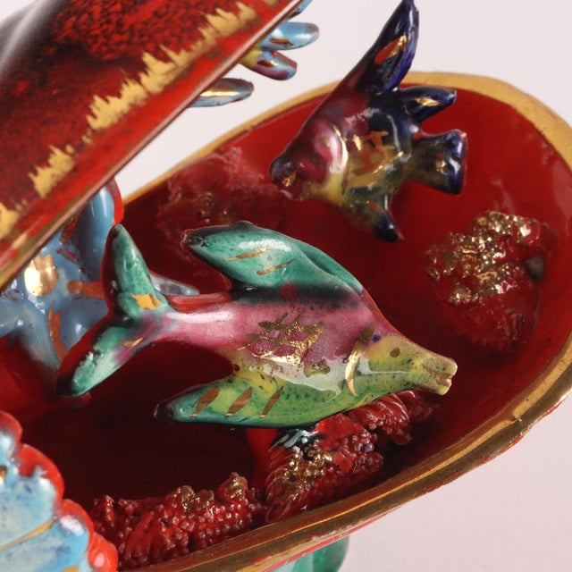 Vallauris Ceramic Sculptures, Set of 8 For Sale - Image 9 of 16