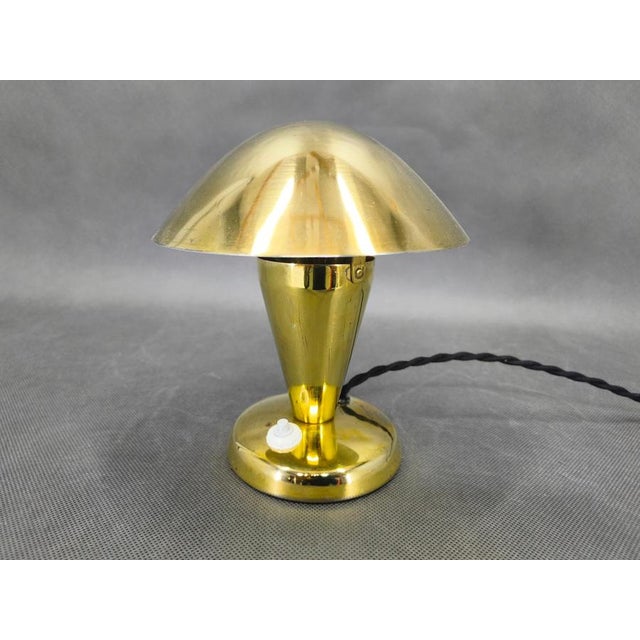 Bauhaus Brass Adjustable Table Lamp, 1930s For Sale - Image 11 of 18